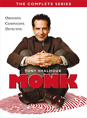 MONK (TV SHOW) - DVD-COMPLETE SERIES (32 DISCS)