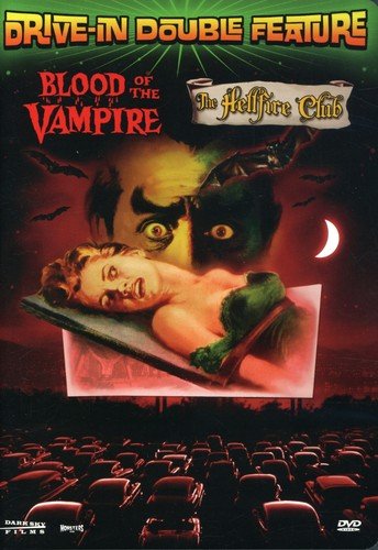 BLOOD OF THE VAMPIRE/HELLFIRE CLUB - DVD-DRIVE-IN DOUBLE FEATURE