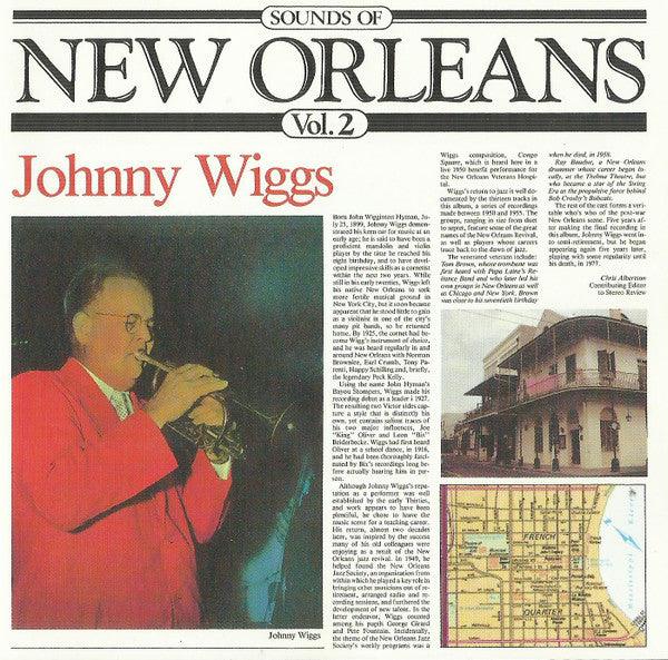 WIGGS, JOHNNY - SOUNDS OF NEW ORLEANS