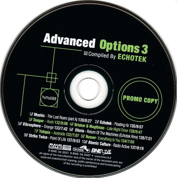 ECHOTEK - ADVANCED OPTIONS V3
