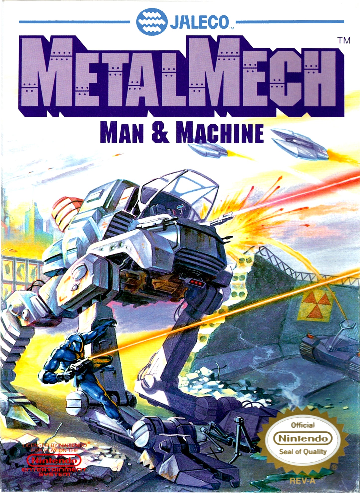 METAL MECH - NES (W/BOX & MANUAL)