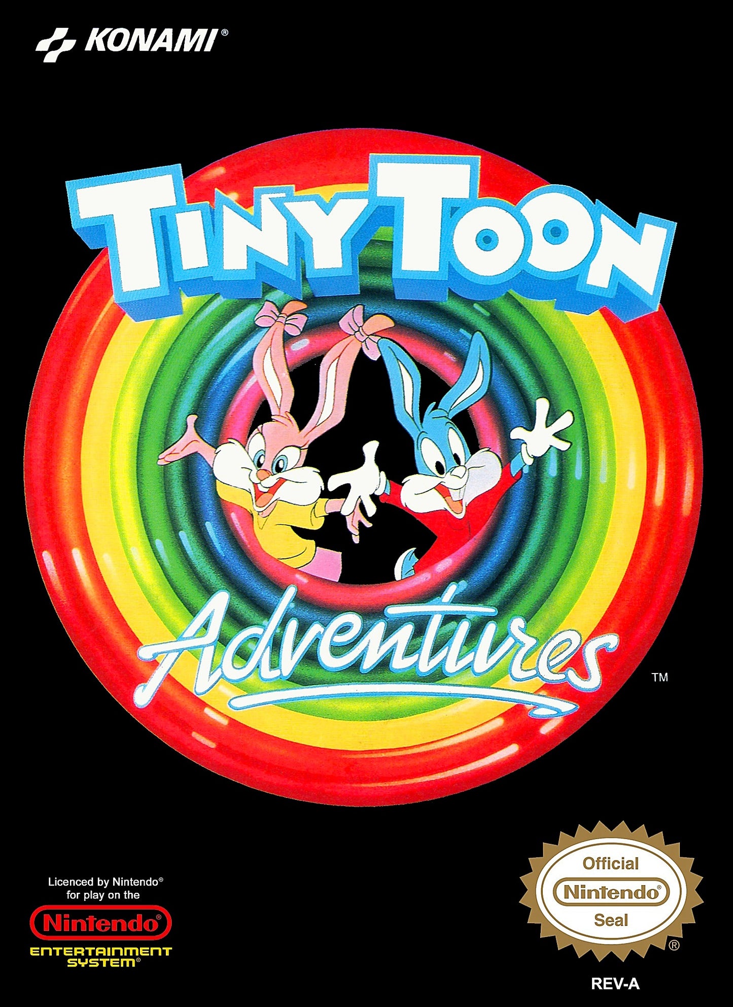 TINY TOON ADVENTURES: BUSTER BUSTS LOOSE - SNES (W/BOX & MANUAL)