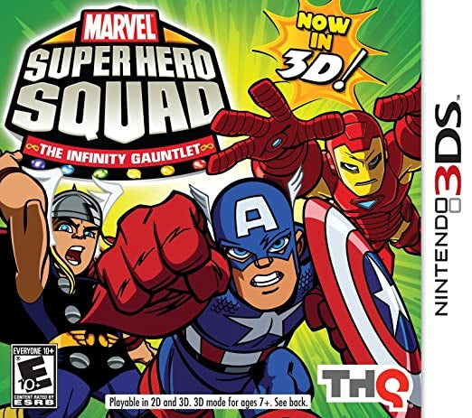 MARVEL SUPER HERO SQUAD: INFINITY GAUNTL - 3DS