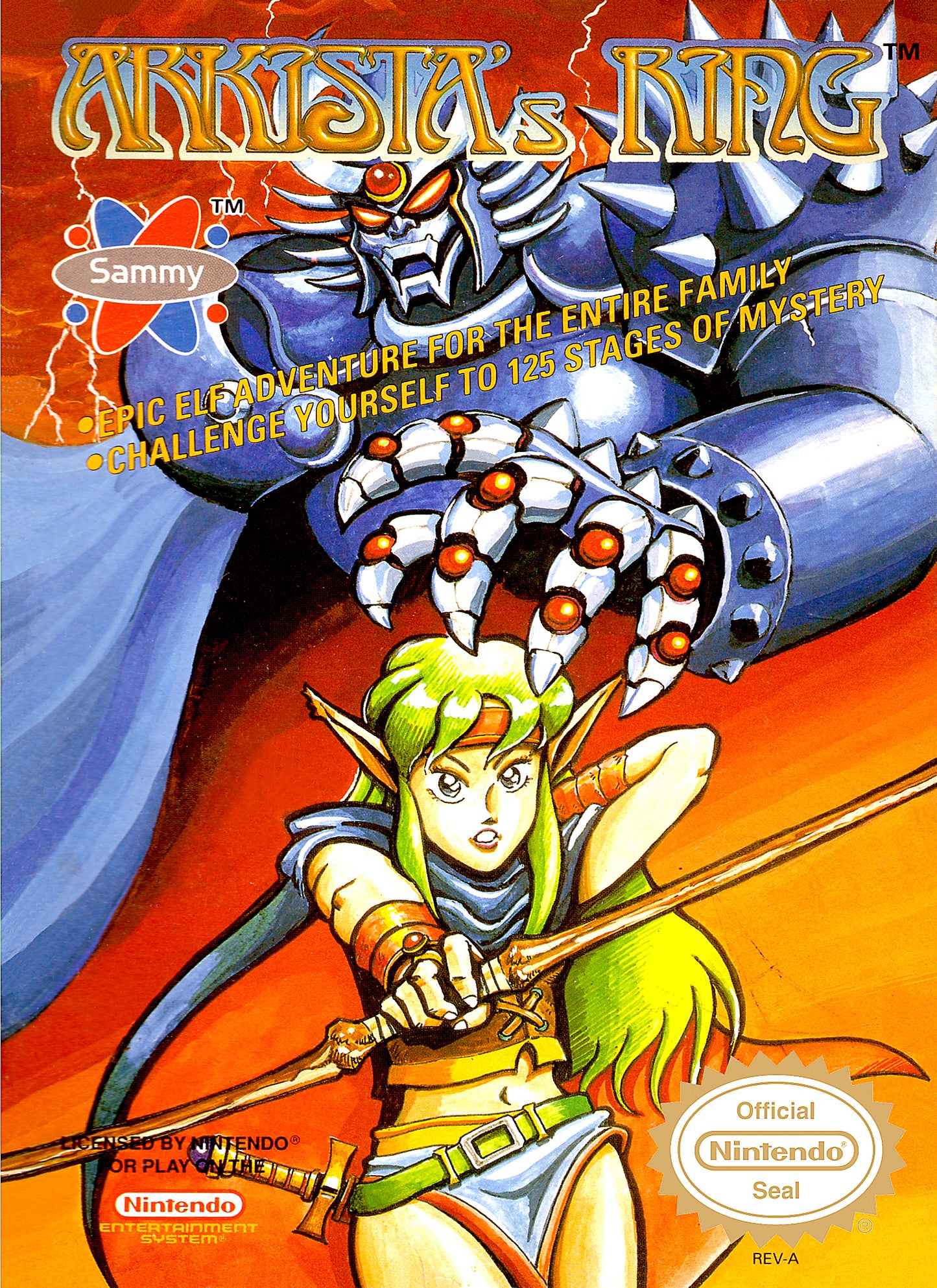 ARKISTA'S RING - NES