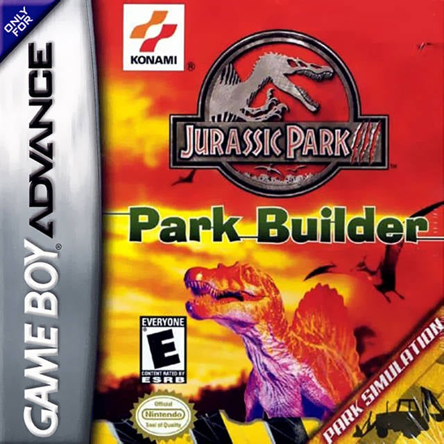 JURASSIC PARK III: PARK BUILDER - GBA