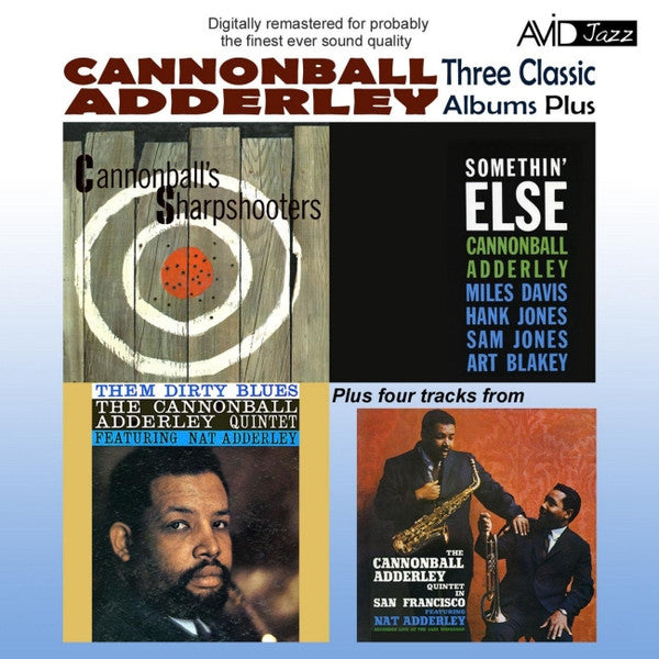 ADDERLEY, CANNONBALL - THREE CLASSIC ALBUMS PLUS