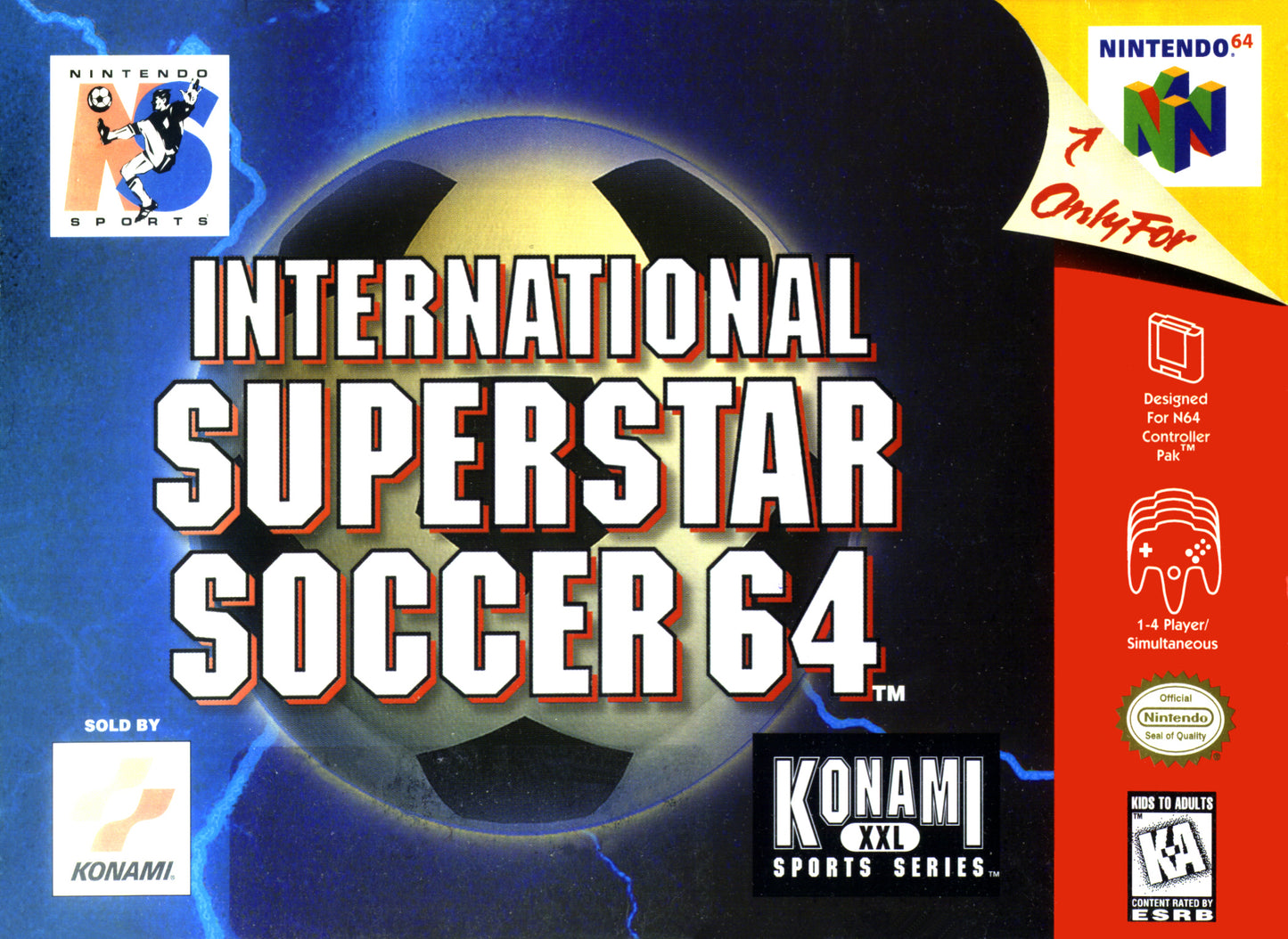 INTERNATIONAL SUPERSTAR SOCCER 64 - N64 (W/BOX)