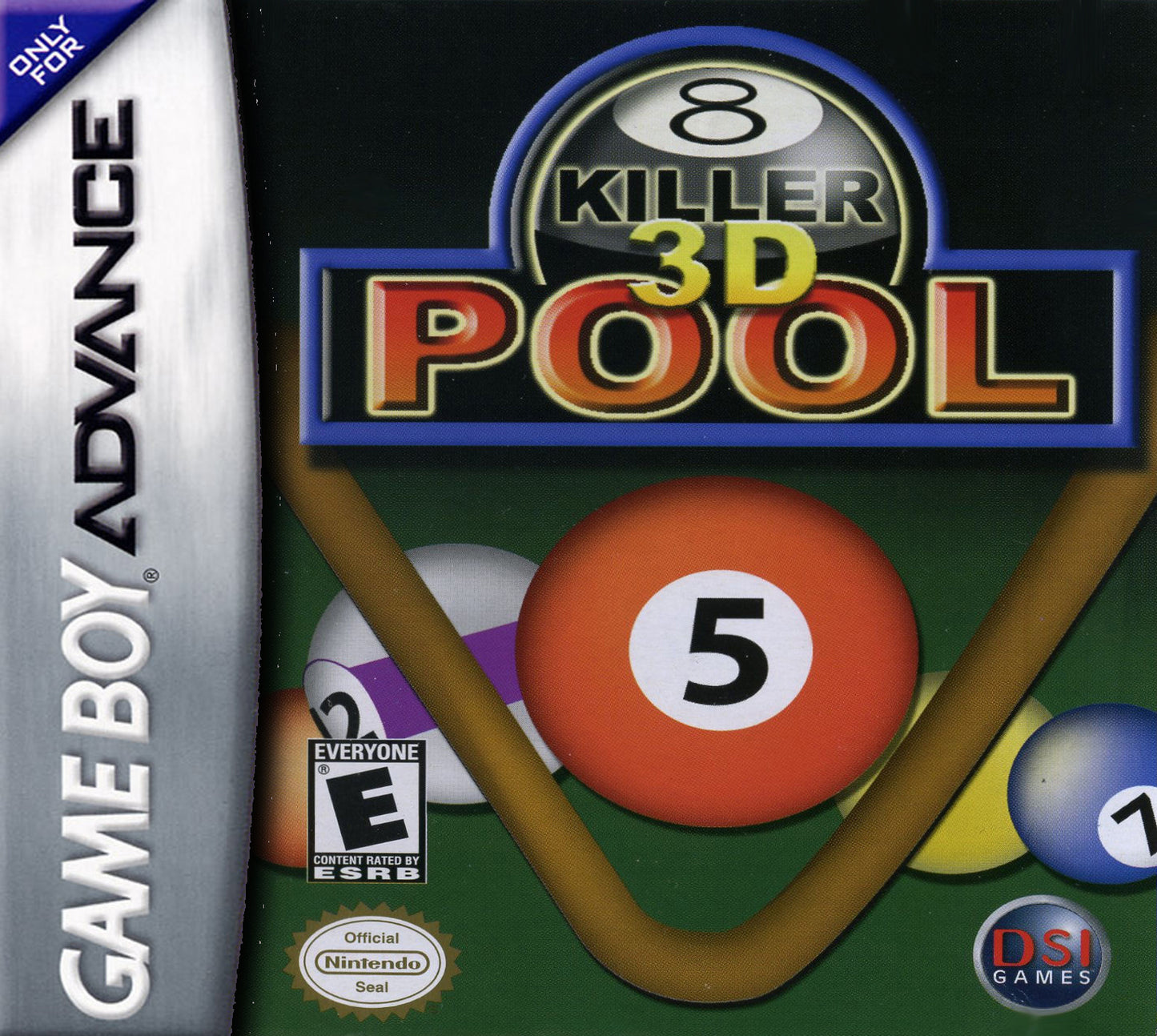 KILLER 3D POOL - GBA