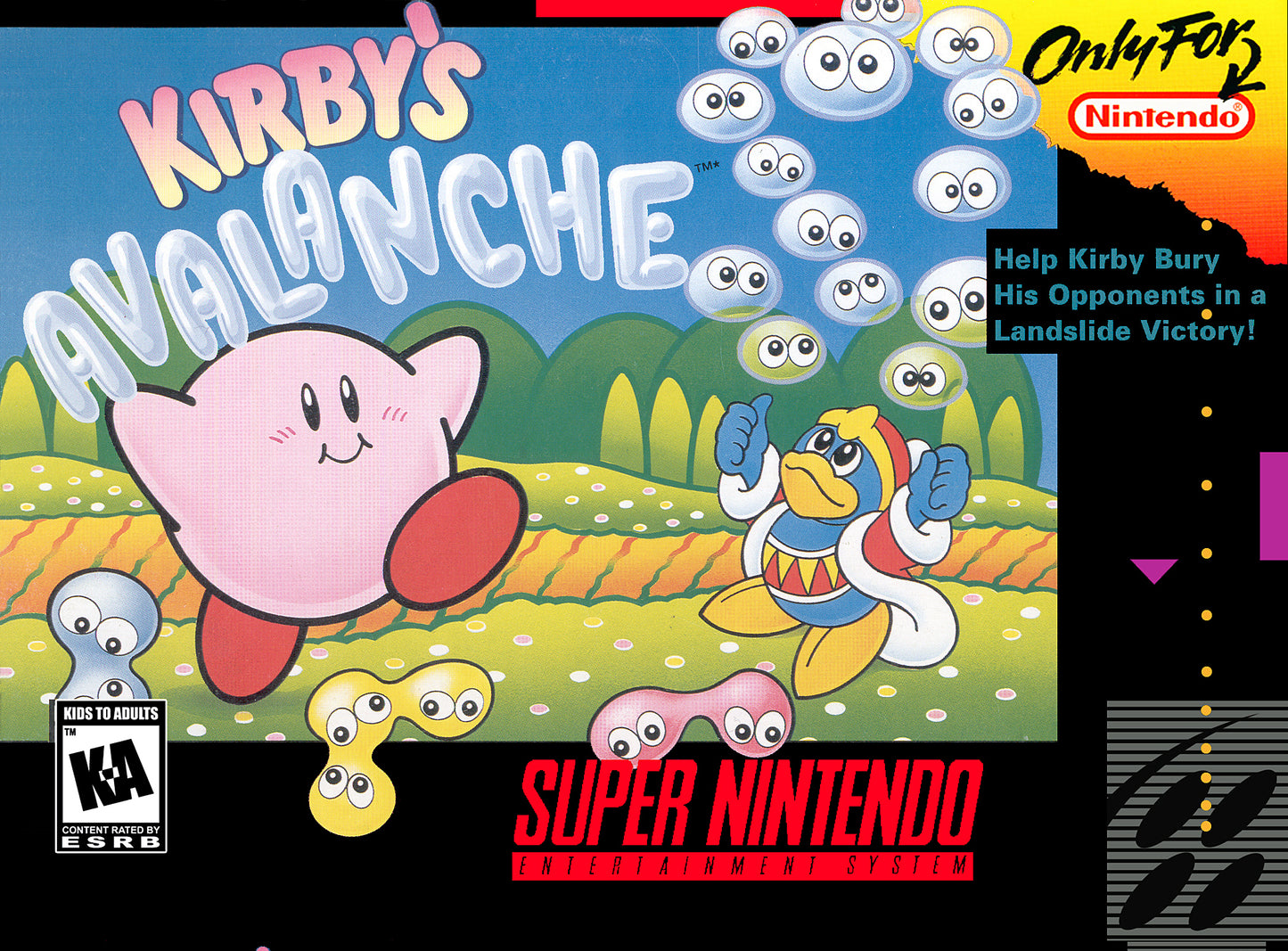 KIRBY'S AVALANCHE - SNES