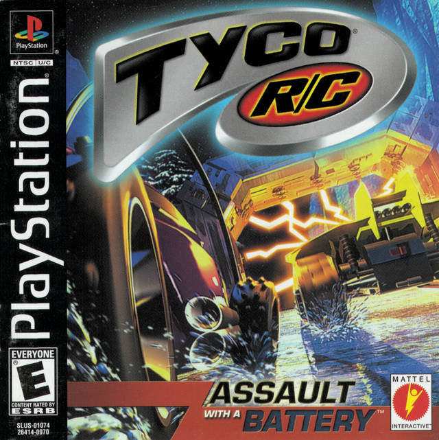 TYCO RC: ASSAULT WITH A BATTERY - PS1