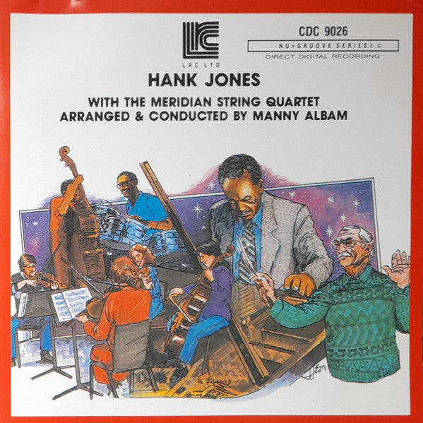 JONES, HANK - WITH THE MERIDIAN STRING QUARTET