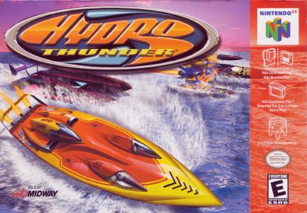 HYDRO THUNDER (GRAY CART) - N64 (W/BOX & MANUAL)