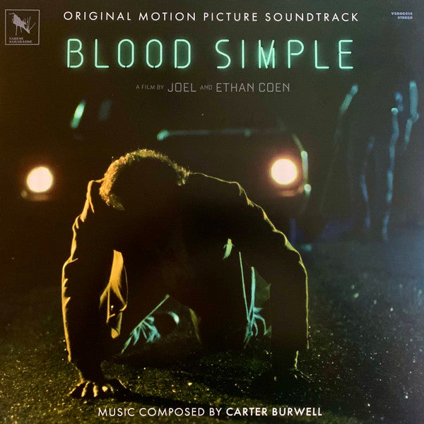 CARTER BURWELL - BLOOD SIMPLE (ORIGINAL MOTION PICTURE SOUNDTRACK)