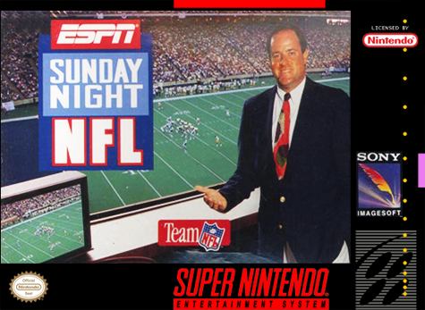 ESPN SUNDAY NIGHT NFL - SNES (W/BOX)