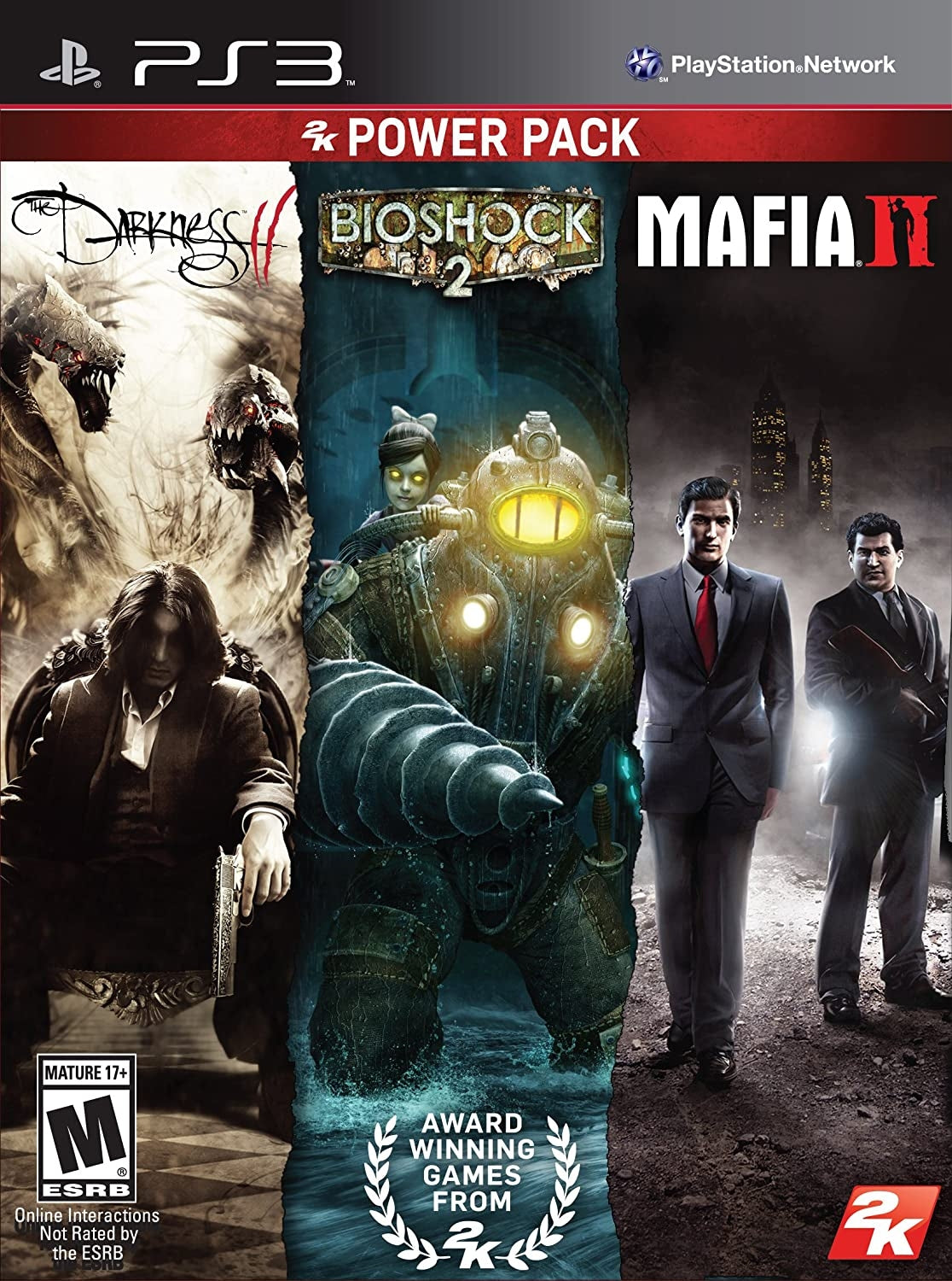 2K POWER PACK (DARK II/BIO II/MAFIA II) - PS3