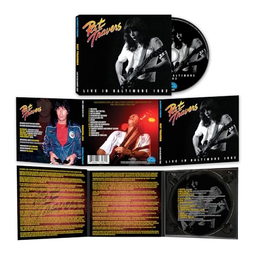 PAT TRAVERS - LIVE IN BALTIMORE 1982 (CD)