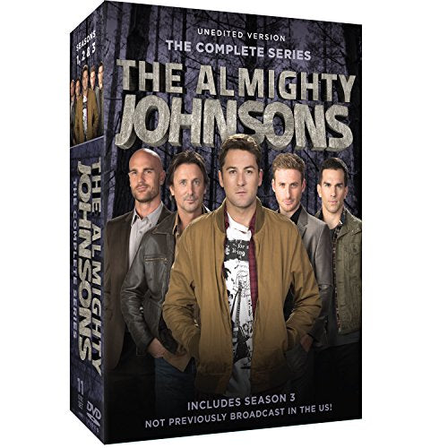 ALMIGHTY JOHNSONS - DVD-COMPLETE SERIES
