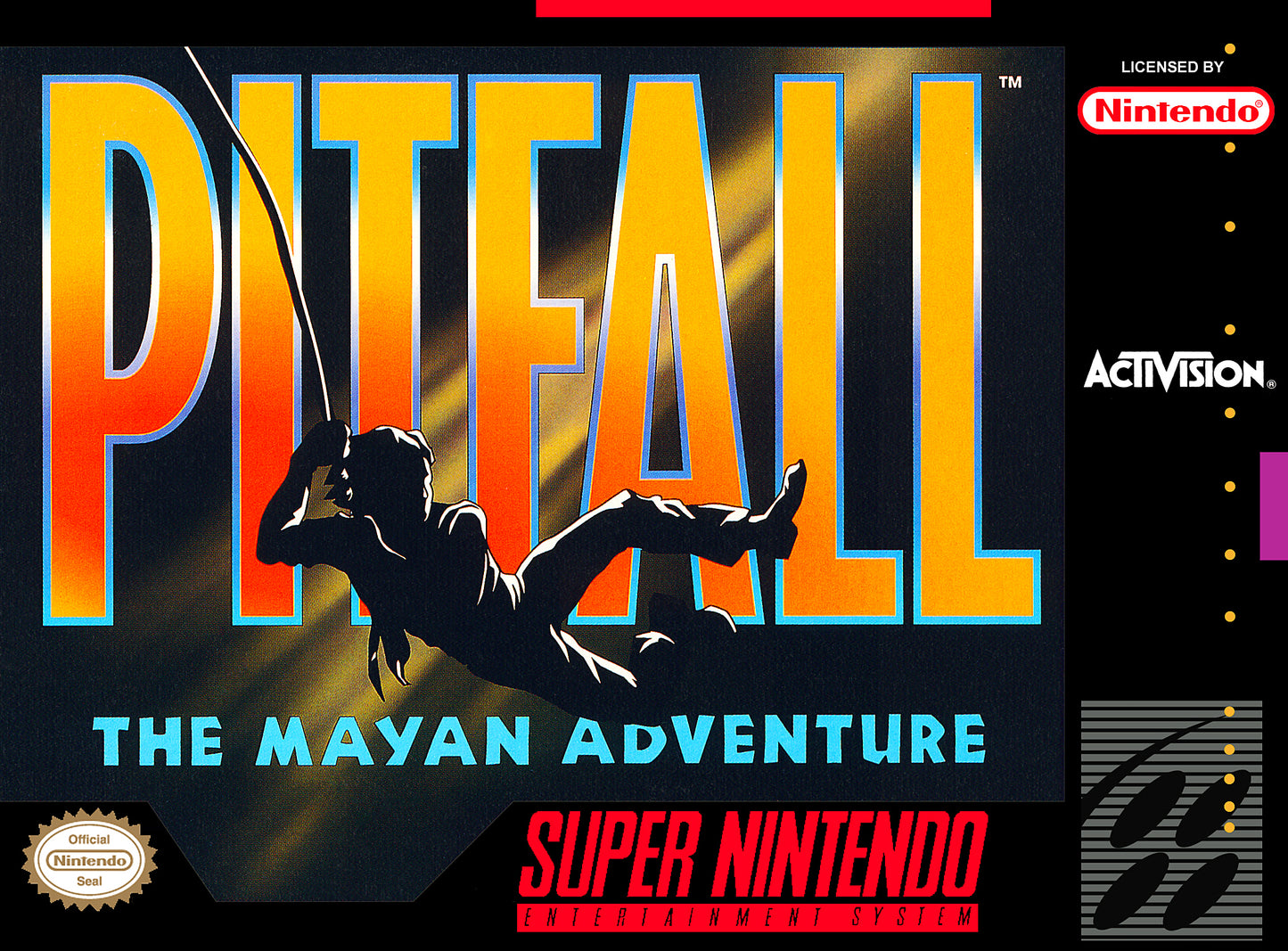 PITFALL: THE MAYAN ADVENTURE - SNES (W/BOX)