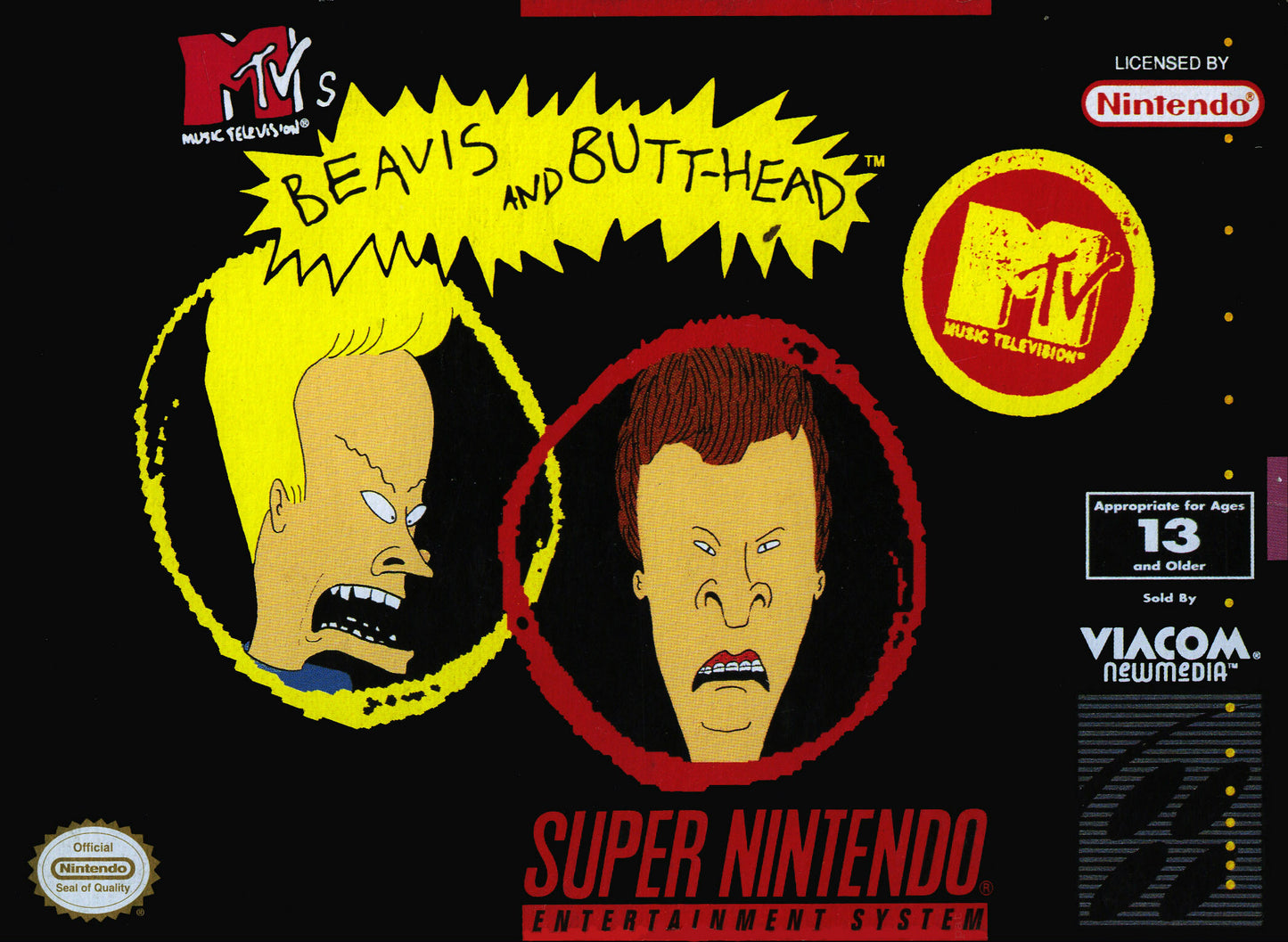 BEAVIS & BUTTHEAD - SNES