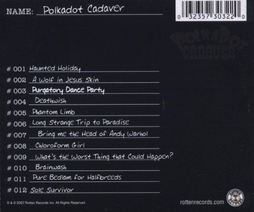 POLKADOT CADAVER - PURGATORY DANCE PARTY