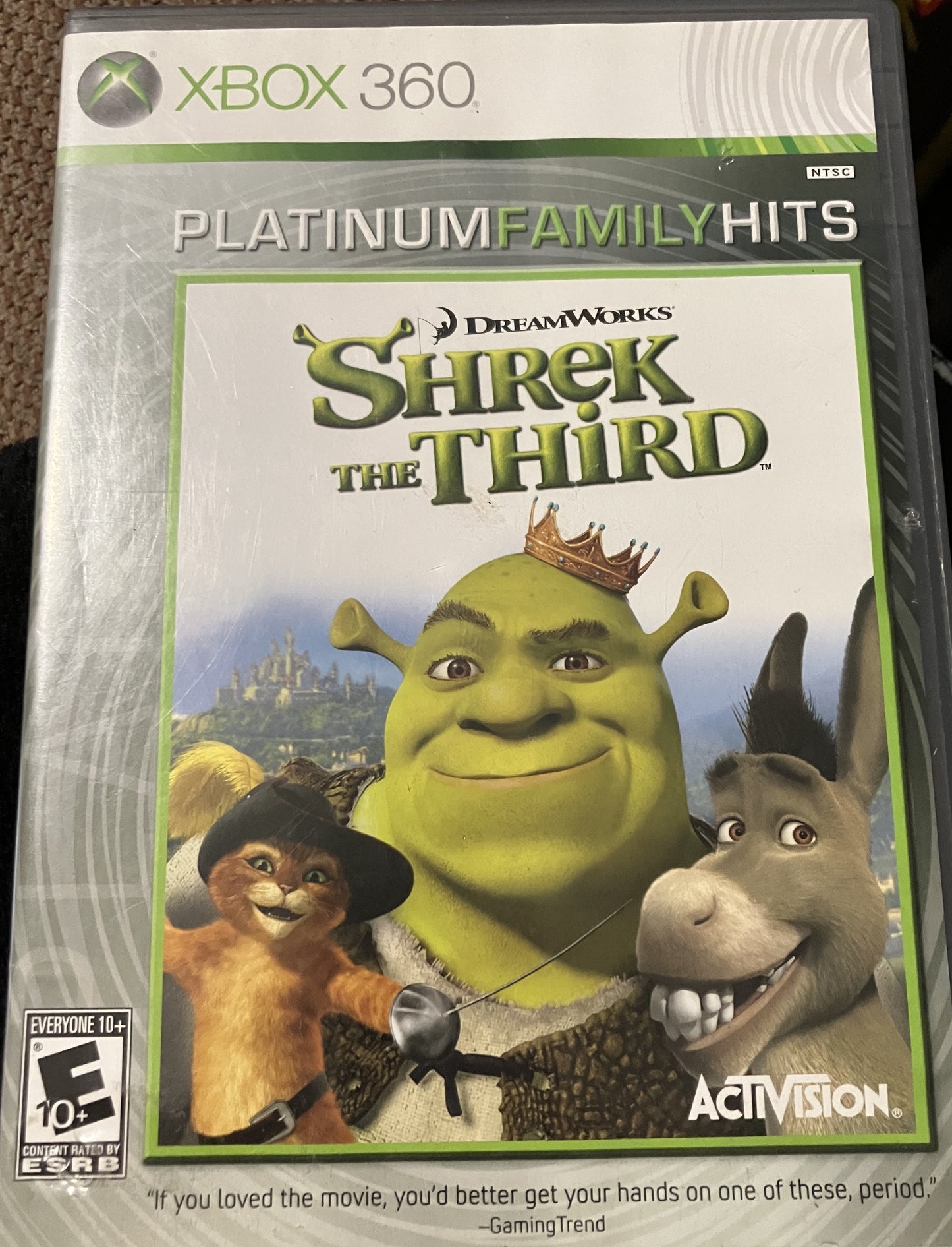 SHREK THE THIRD (PLATINUM HITS) - XBX360