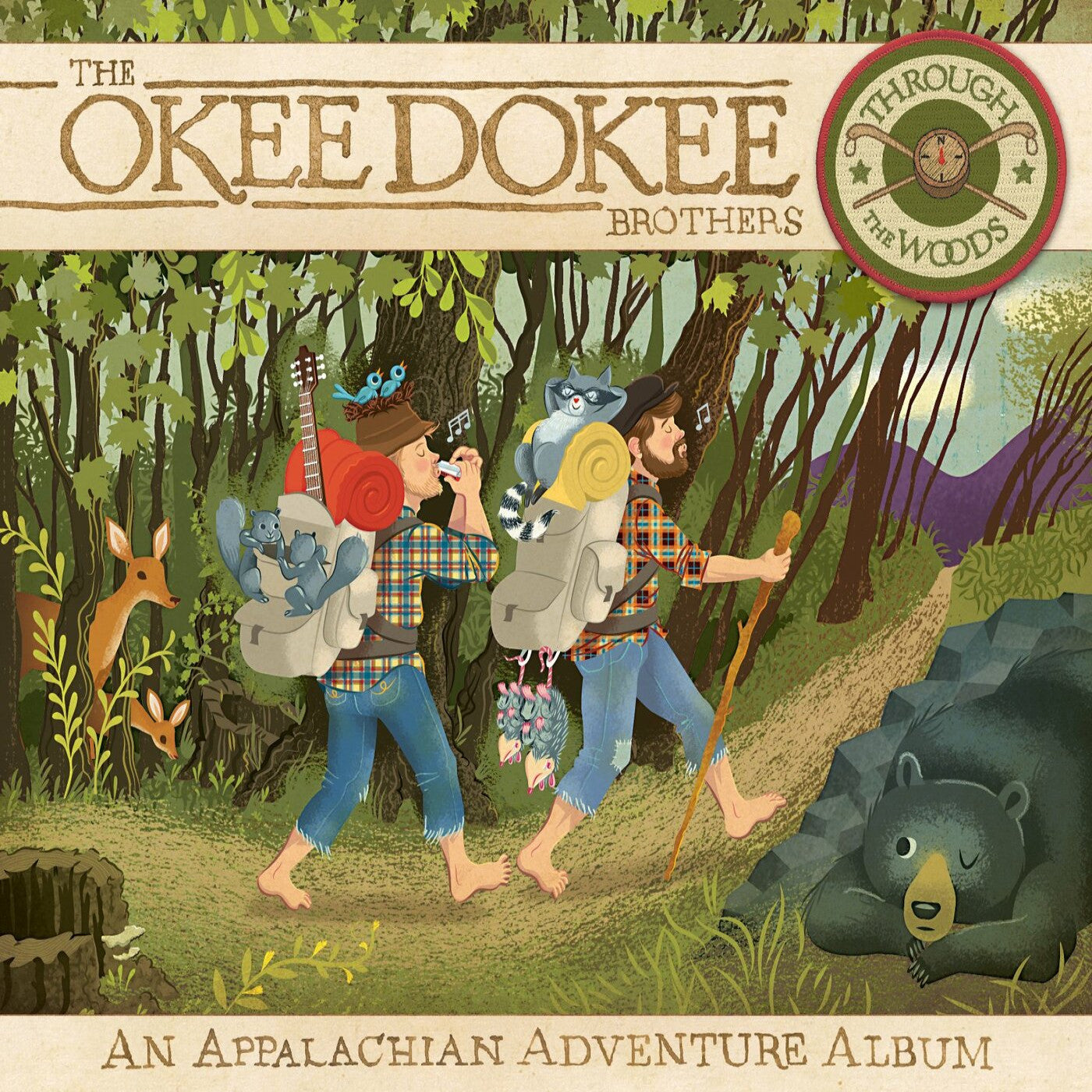 OKEE DOKEE BROTHERS, THE - THROUGH THE WOODS (CD+DVD)