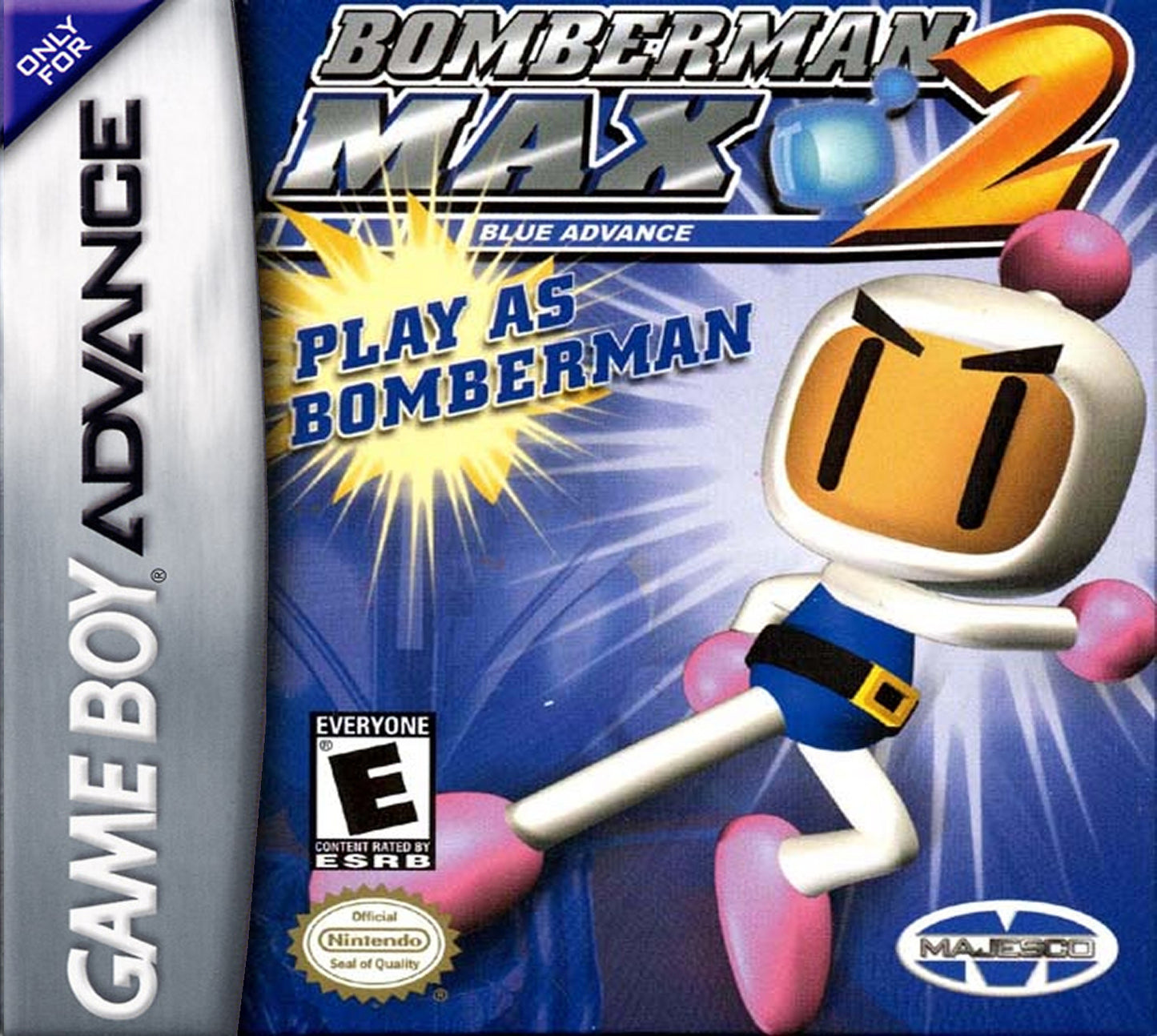 BOMBERMAN MAX 2 BLUE ADVANCE - GBA