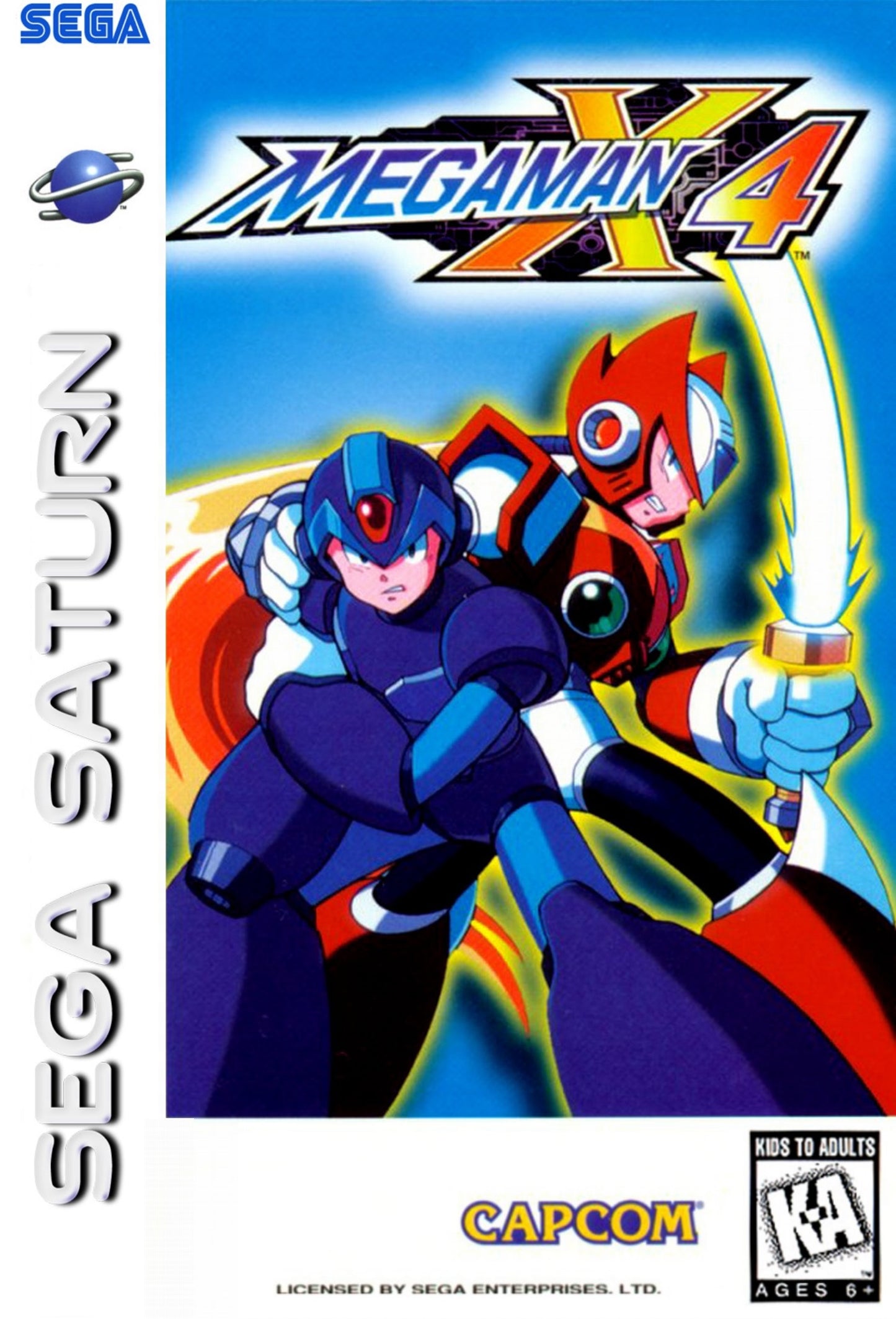 MEGA MAN X4 - SATURN
