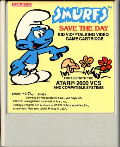 SMURFS SAVE THE DAY - ATARI2600