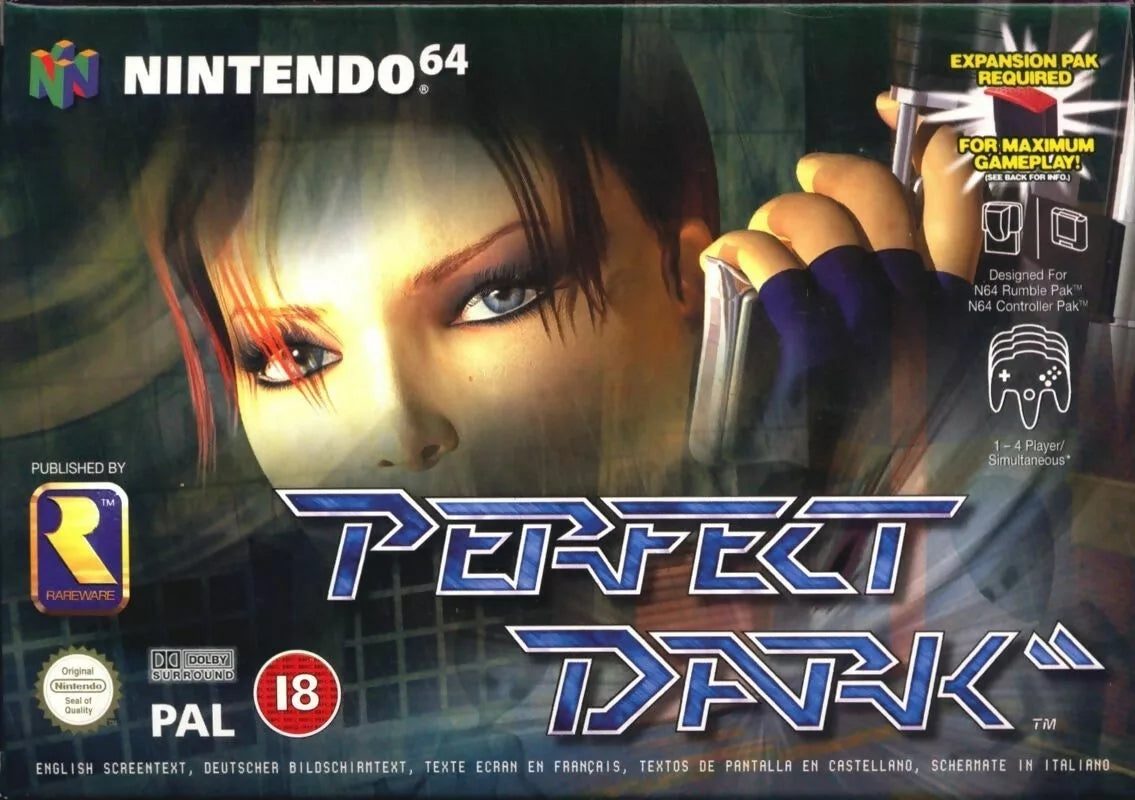 PERFECT DARK - N64 (W/BOX)