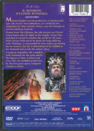 IL RITORNO D'ULISSE IN PATRIA - DVD-1985-MONTEVERDI-THOMAS ALLEN