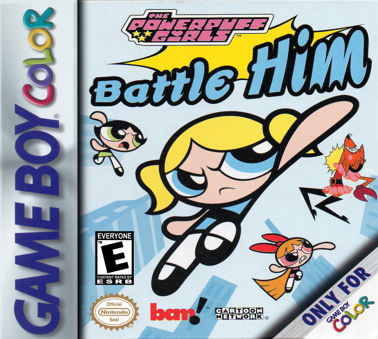 POWERPUFF GIRLS: BATTLE HIM - GBC