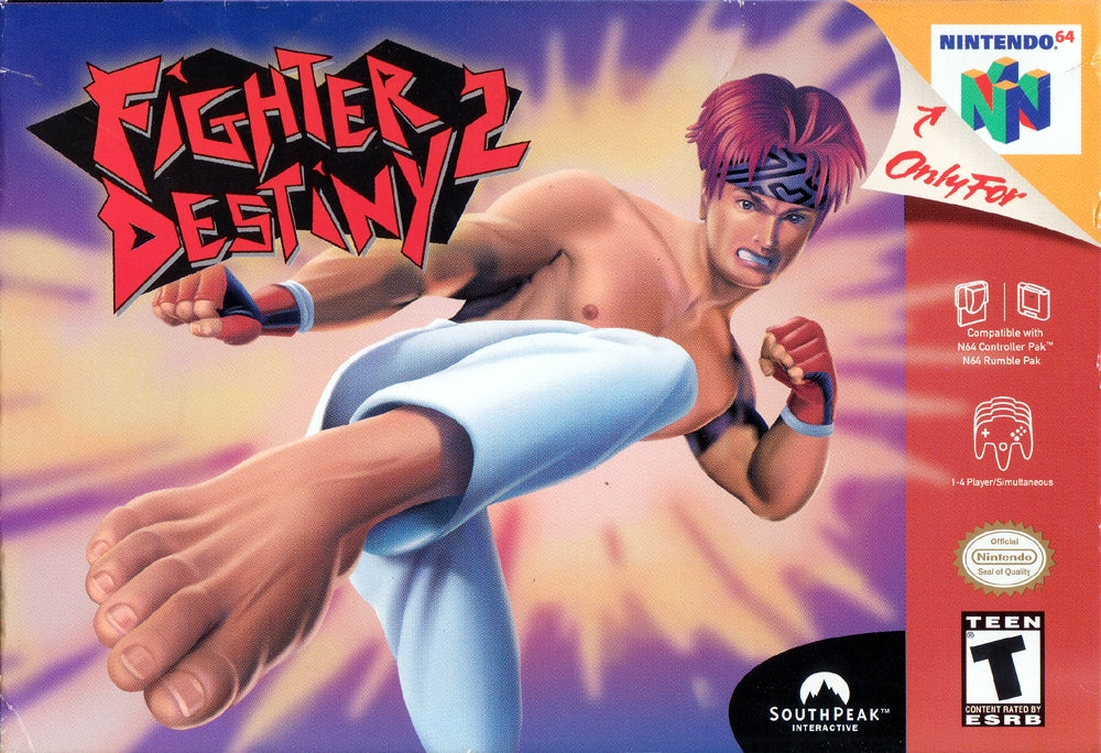 FIGHTER DESTINY 2 - N64 (W/BOX & MANUAL)