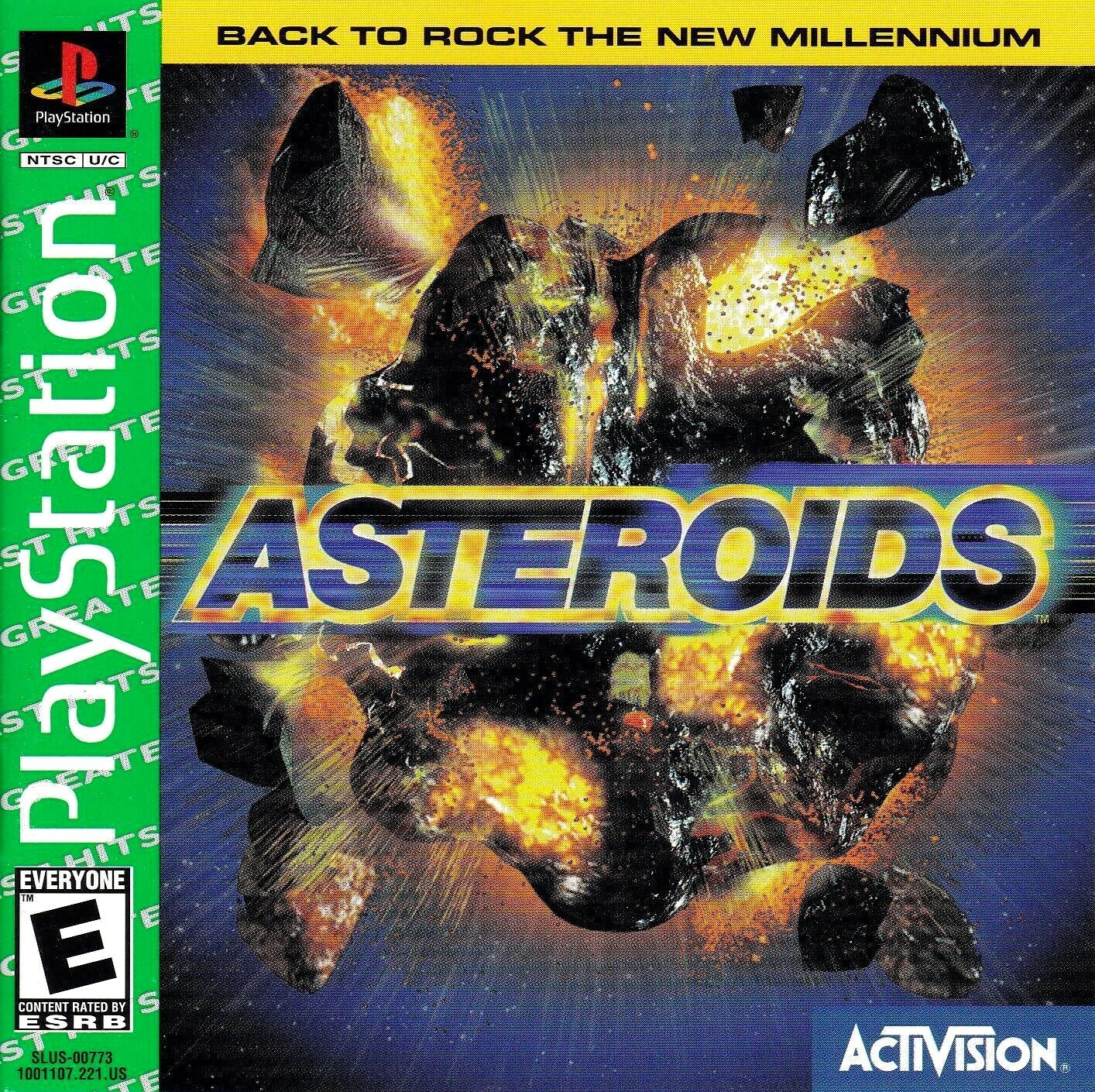 ASTEROIDS (GR HITS EDITION) - PS1