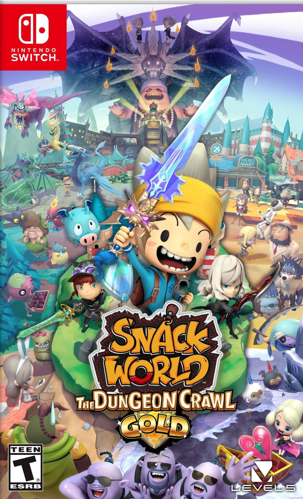 SNACK WORLD: THE DUNGEON CRAWL - SWITCH