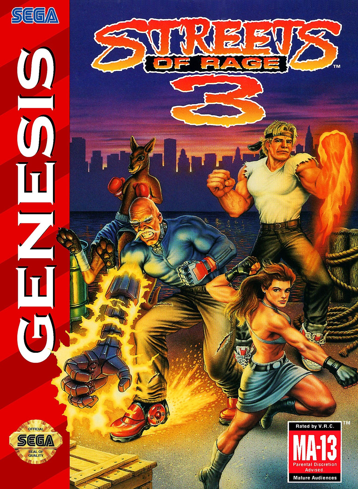 STREETS OF RAGE 3 - GENESIS