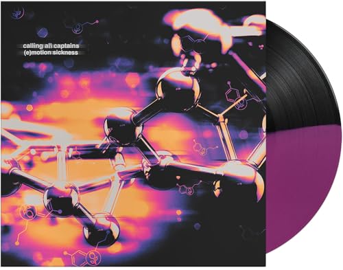 CALLING ALL CAPTAINS - (E)MOTION SICKNESS (HALF BLACK / HALF PURPLE LP)