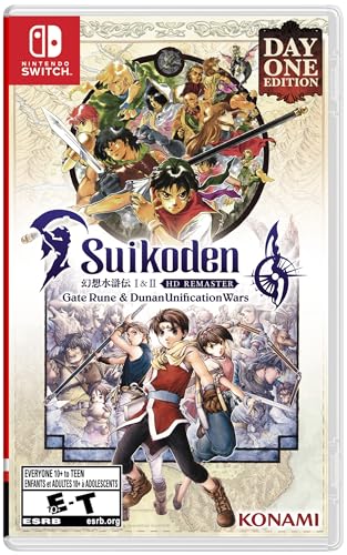 SUIKODEN I & II HD REMASTER - SWITCH