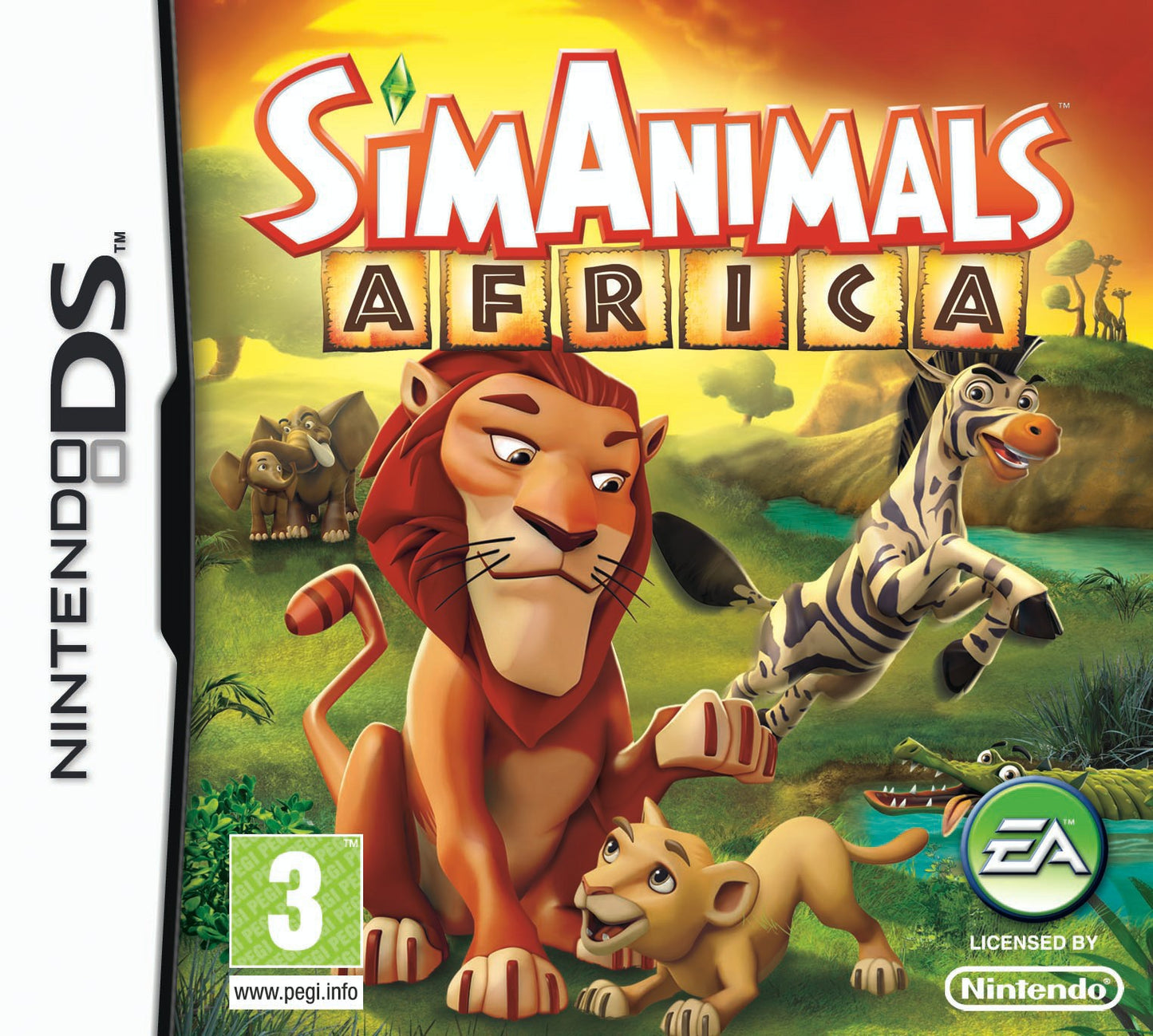 SIM ANIMALS: AFRICA (CARTRIDGE ONLY) - DS