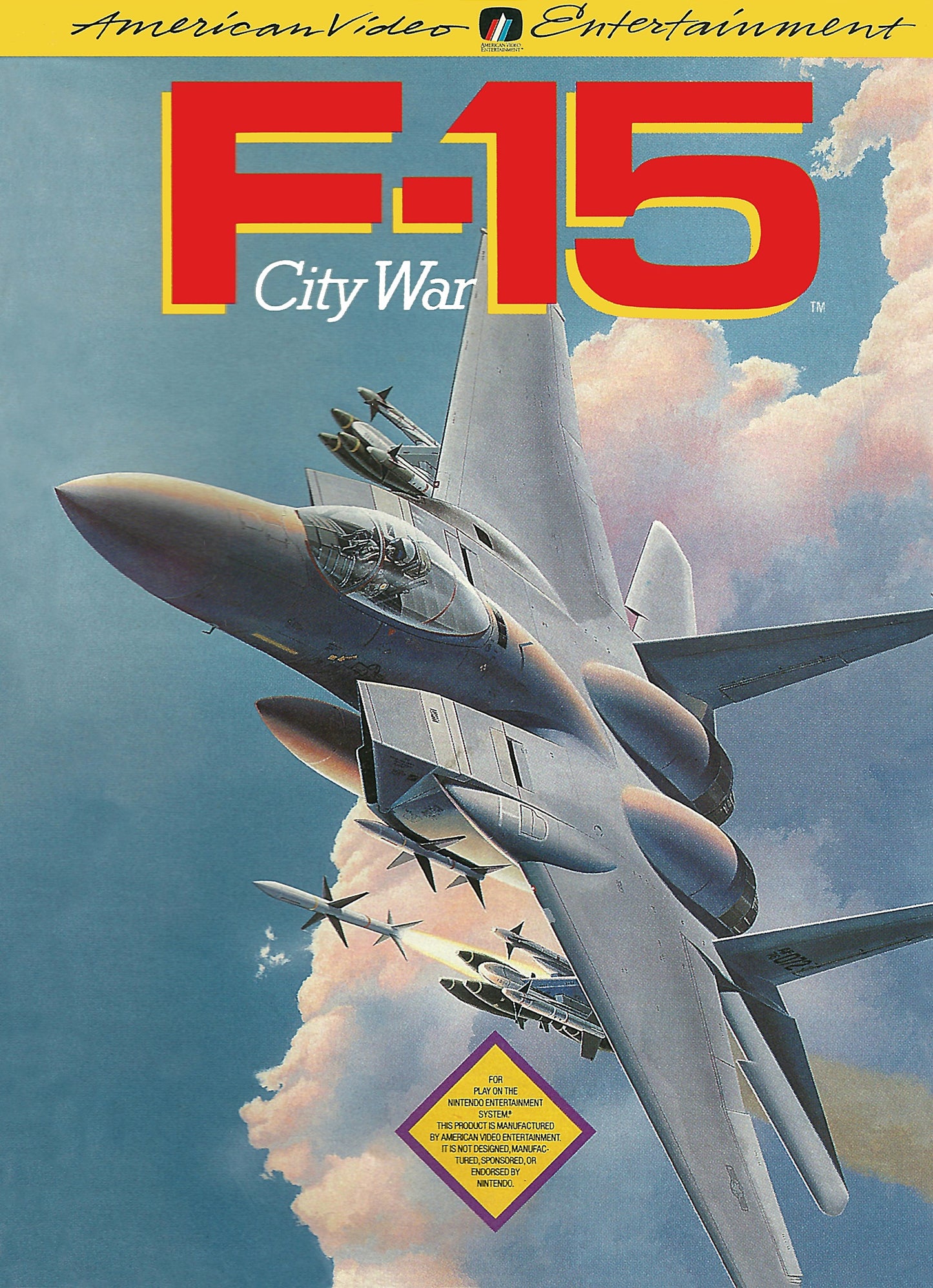 F-15 CITY WAR - NES