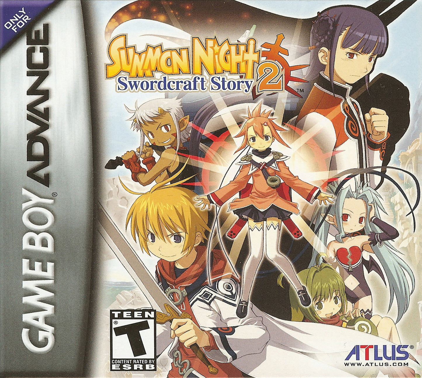 SUMMON NIGHT: SWORDCRAFT STORY 2 - GBA