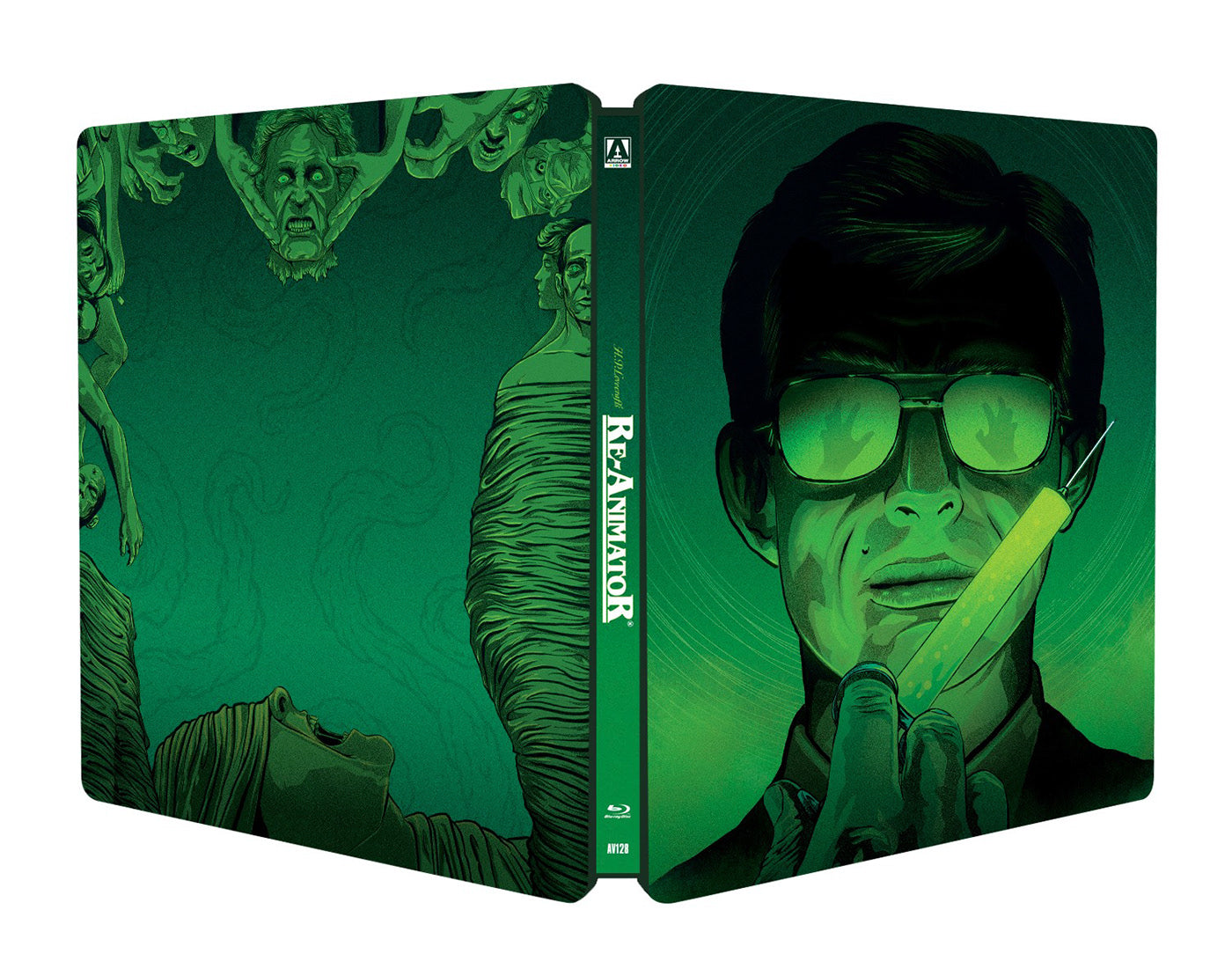 RE-ANIMATOR - BLU-ARROW VIDEO-STEELBOOK