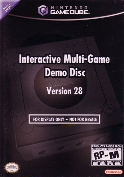 INTERACTIVE MULTI-GAME DEMO DISC #28 - GCB