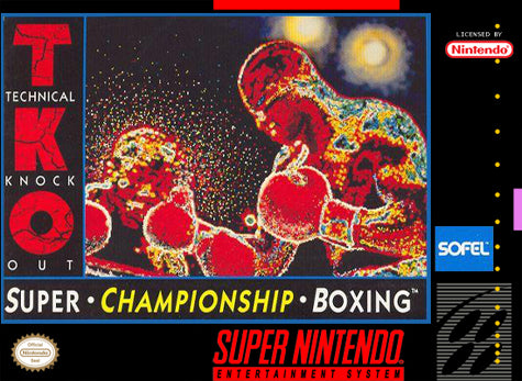 TKO SUPER CHAMPIONSHIP BOXING - SNES (W/BOX)