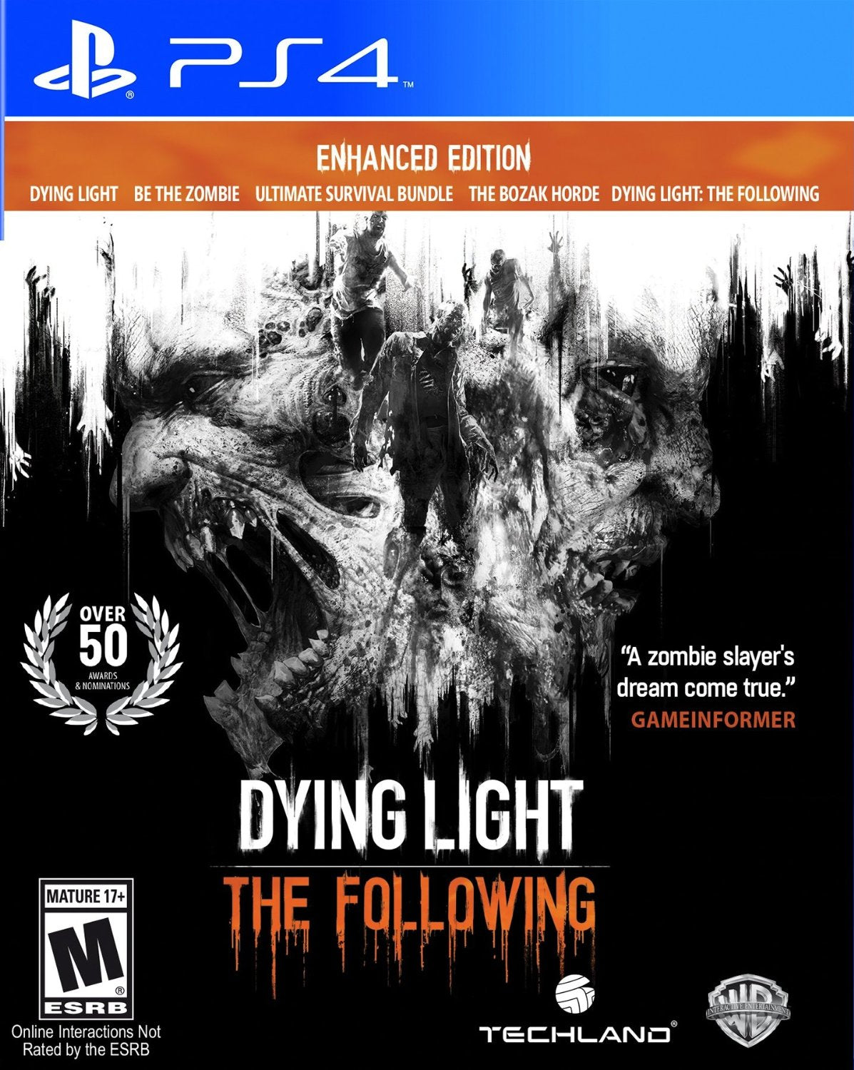 DYING LIGHT: THE FOLLOWING (HITS EDITION - PS4