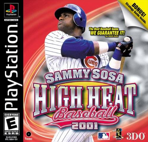 SAMMY SOSA HIGH HEAT BASEBALL 2001 - PS1