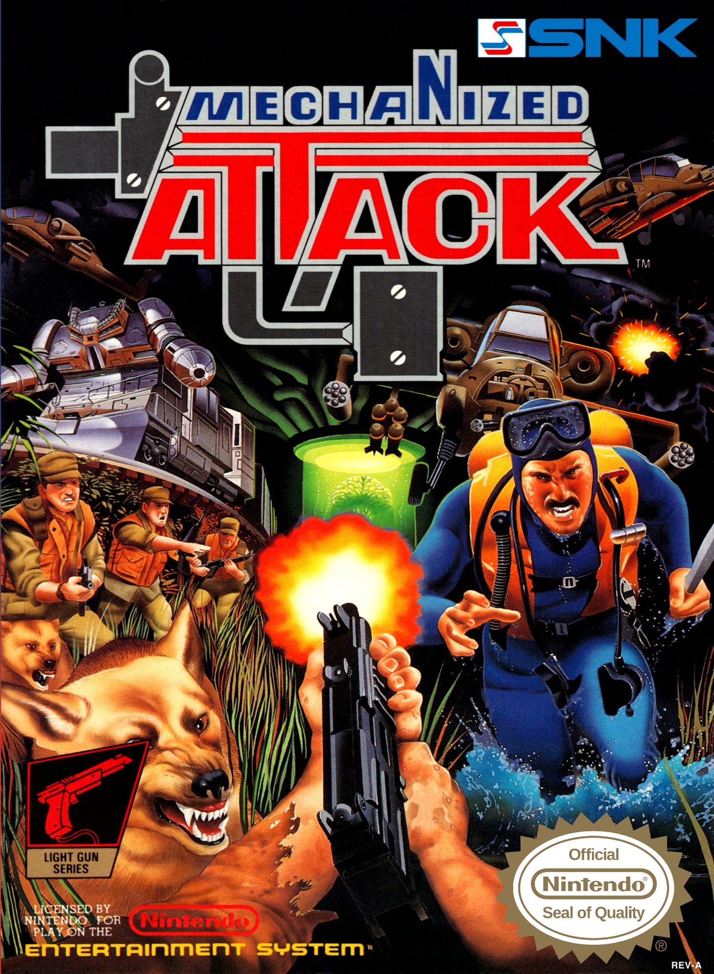 MECHANIZED ATTACK - NES (W/BOX)