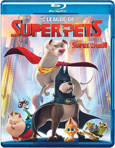 DC LEAGUE OF SUPER PETS - BLU-INC. DVD COPY