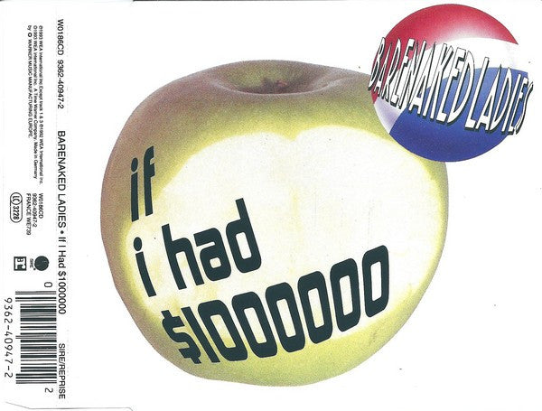 BARENAKED LADIES - IF I HAD $1000000 (CDS)