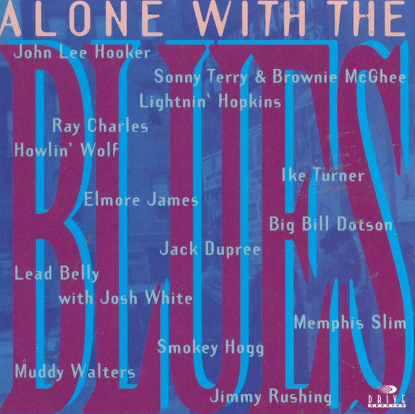 VARIOUS - ALONE WITH THE BLUES